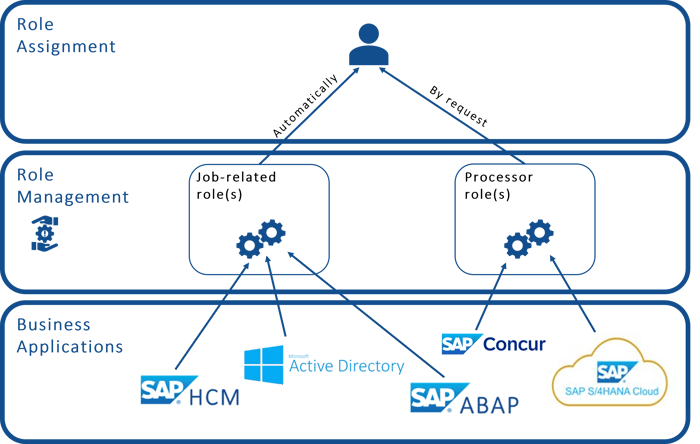 Business roles in SAP systems