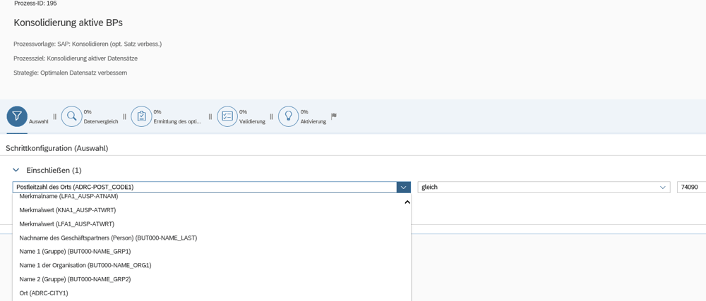 Master Data Consolidation of Active Records 02