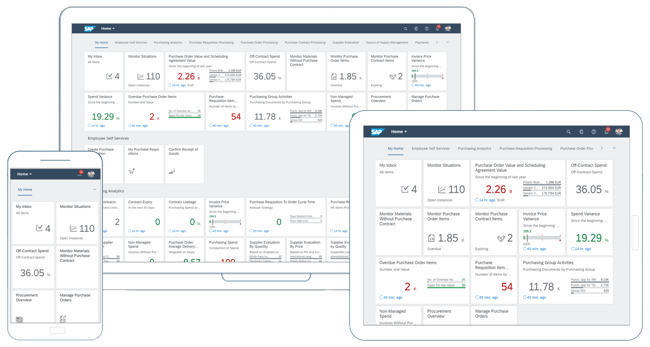 Fiori-3-shell-bar-over-Fiori-app-Monitor-Materials-wo-Contract-with-open-User-Action-Menu-S4H-Cloud-1908-freigestellt